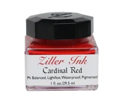 Calligraphy Inks Ziller’s - Calligraphy Ink - Cardinal Red