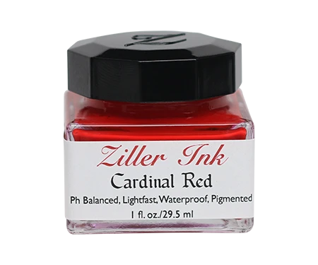 Calligraphy Inks Ziller’s - Calligraphy Ink - Cardinal Red 3 Calligraphy Inks Ziller’s - Calligraphy Ink - Cardinal Red