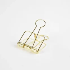 Bound By Design Bookbinders Design - Bulldog Clip - Gold 7 Bound By Design Bookbinders Design - Bulldog Clip - Gold