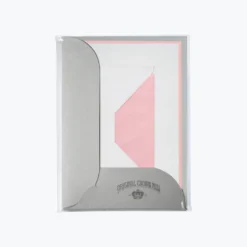 Crown Mill - Letter Set - Compendium - A5 - White/Light Pink (Set Of 8)