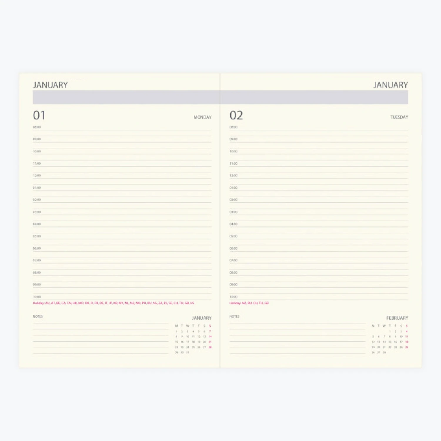 Diaries Daycraft - 2022 Diary - Signature - A5 - Green 5 Diaries Daycraft - 2022 Diary - Signature - A5 - Green