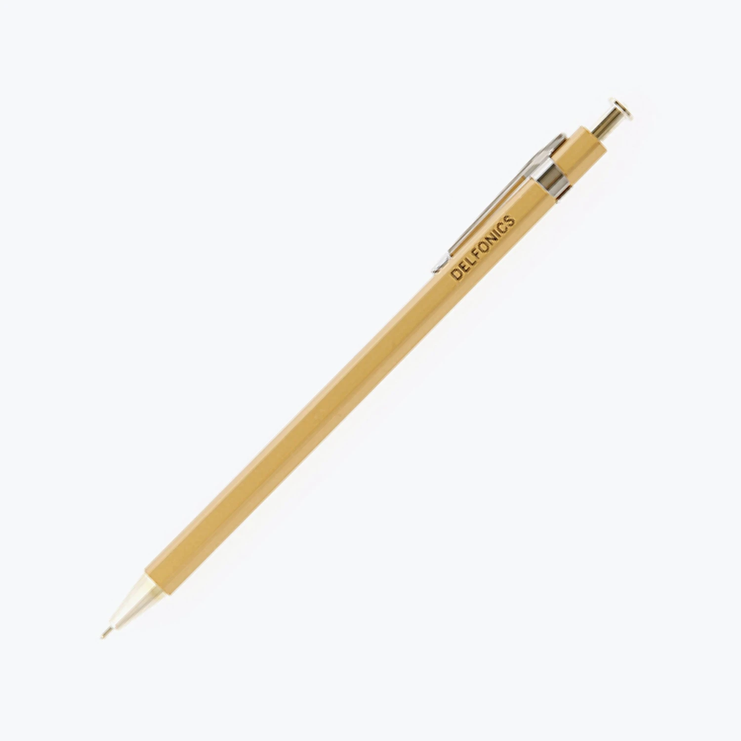 Ballpoint Pens Delfonics - Ballpoint Pen - Regular - Gold 3 Ballpoint Pens Delfonics - Ballpoint Pen - Regular - Gold