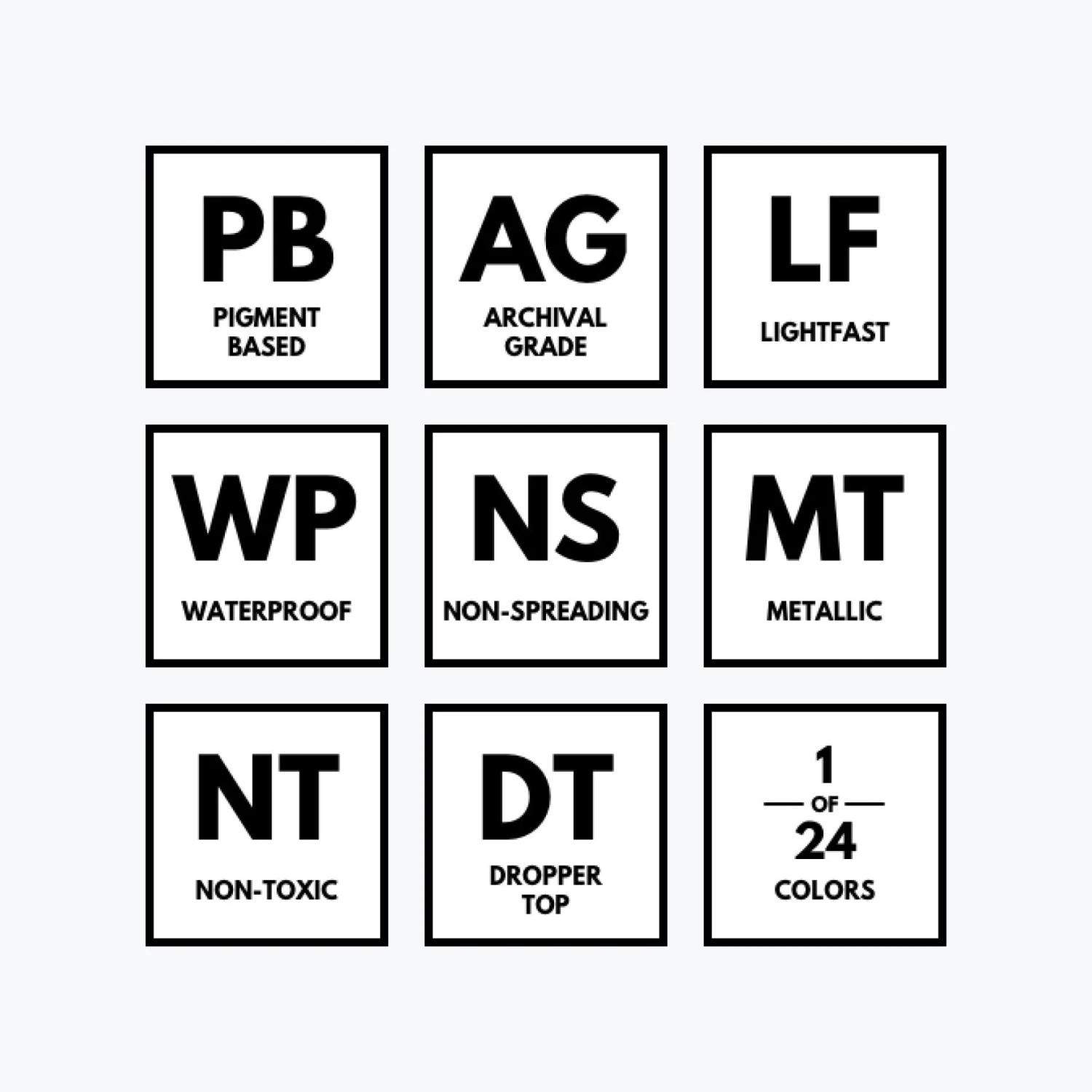 Calligraphy Inks Dr. Ph. Martin's - Calligraphy Ink - Iridescent - Jade (6R) 4 Calligraphy Inks Dr. Ph. Martin's - Calligraphy Ink - Iridescent - Jade (6R)