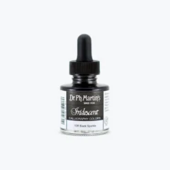 Calligraphy Inks Dr. Ph. Martin's - Calligraphy Ink - Iridescent - Black Sparkle (10R)