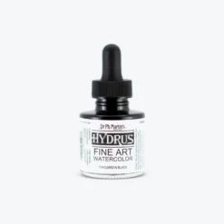 Dr. Ph. Martin's - Watercolour - Hydrus - 11H Carbon Black Watercolour Paints