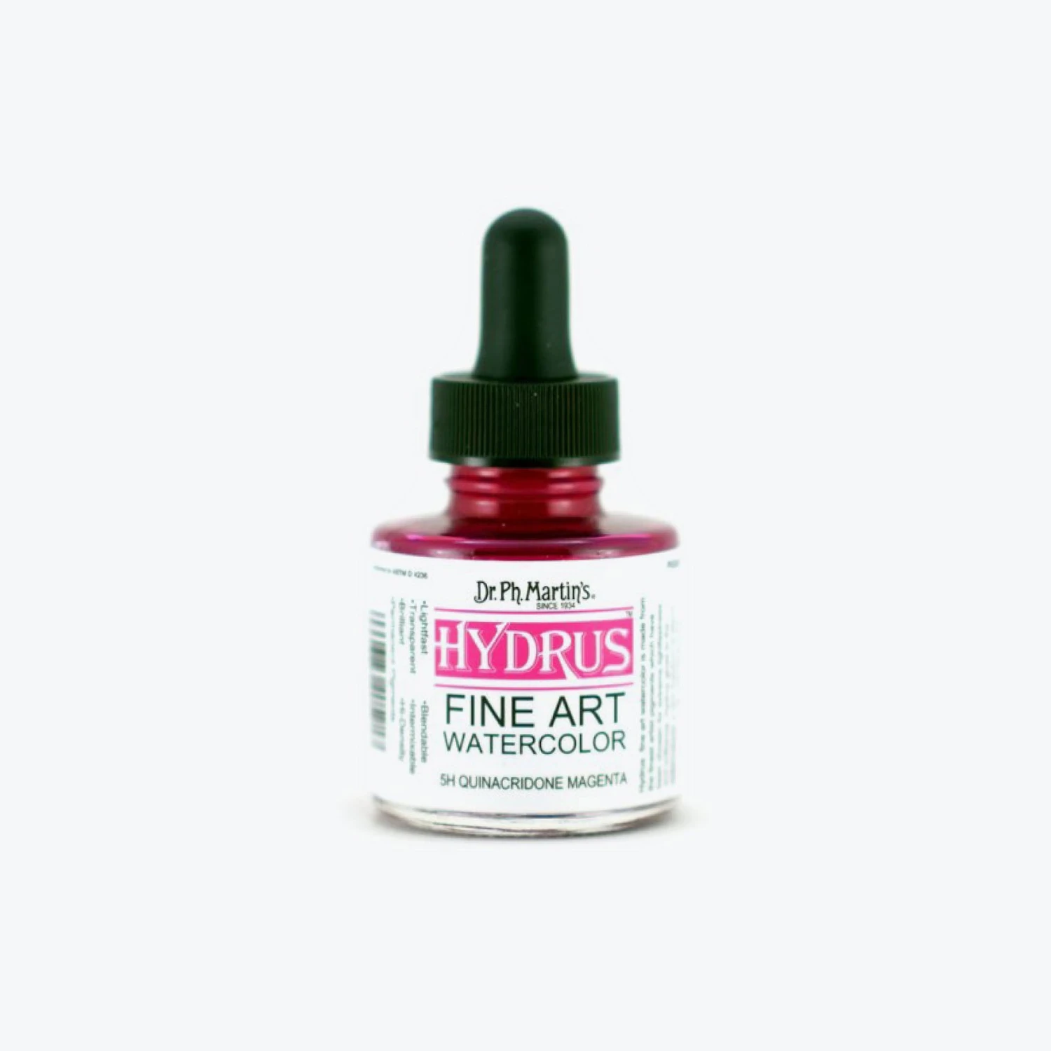 Dr. Ph. Martin's - Watercolour - Hydrus - 5H Quinacridone Magenta 3 Dr. Ph. Martin's - Watercolour - Hydrus - 5H Quinacridone Magenta