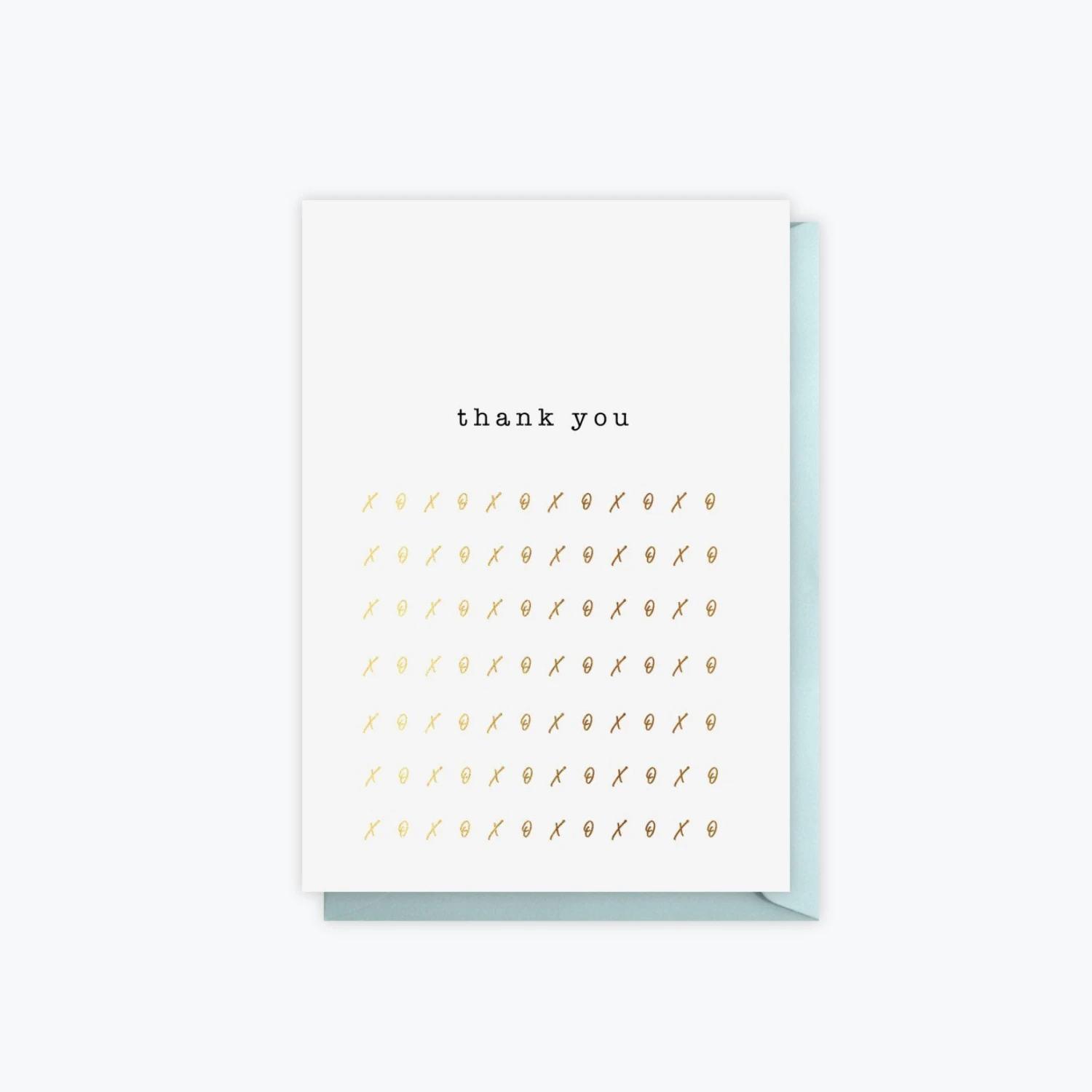 ELM Paper - Card - Thank You - Thank You XOXO 3 ELM Paper - Card - Thank You - Thank You XOXO
