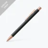 Faber-Castell - Ballpoint Pen - Neo Slim - Matte Black (Rose Gold Trim)