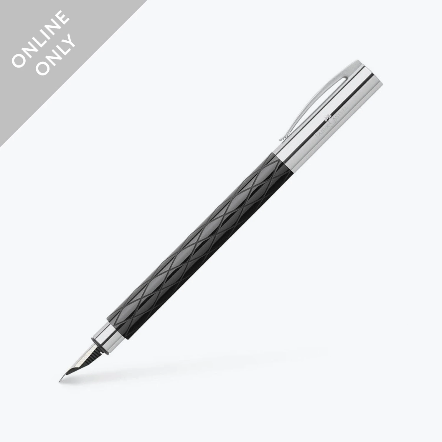 Fountain Pens Faber-Castell - Fountain Pen - Ambition - Rhombus Black 3 Fountain Pens Faber-Castell - Fountain Pen - Ambition - Rhombus Black