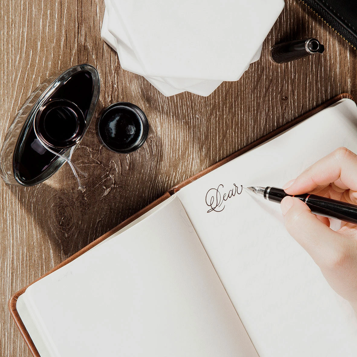 Fountain Pens Pilot - Fountain Pen - Falcon - Red 4 Fountain Pens Pilot - Fountain Pen - Falcon - Red