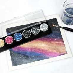 Finetec - Pearlcolor Set 6 - Galaxy (Limited Edition) Calligraphy Inks