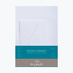G. Lalo - Letter Set - Correspondence - A4 - Smooth White (Vélin De France)