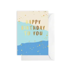 Cards ELM Paper - Card - Birthday - Deep Sea