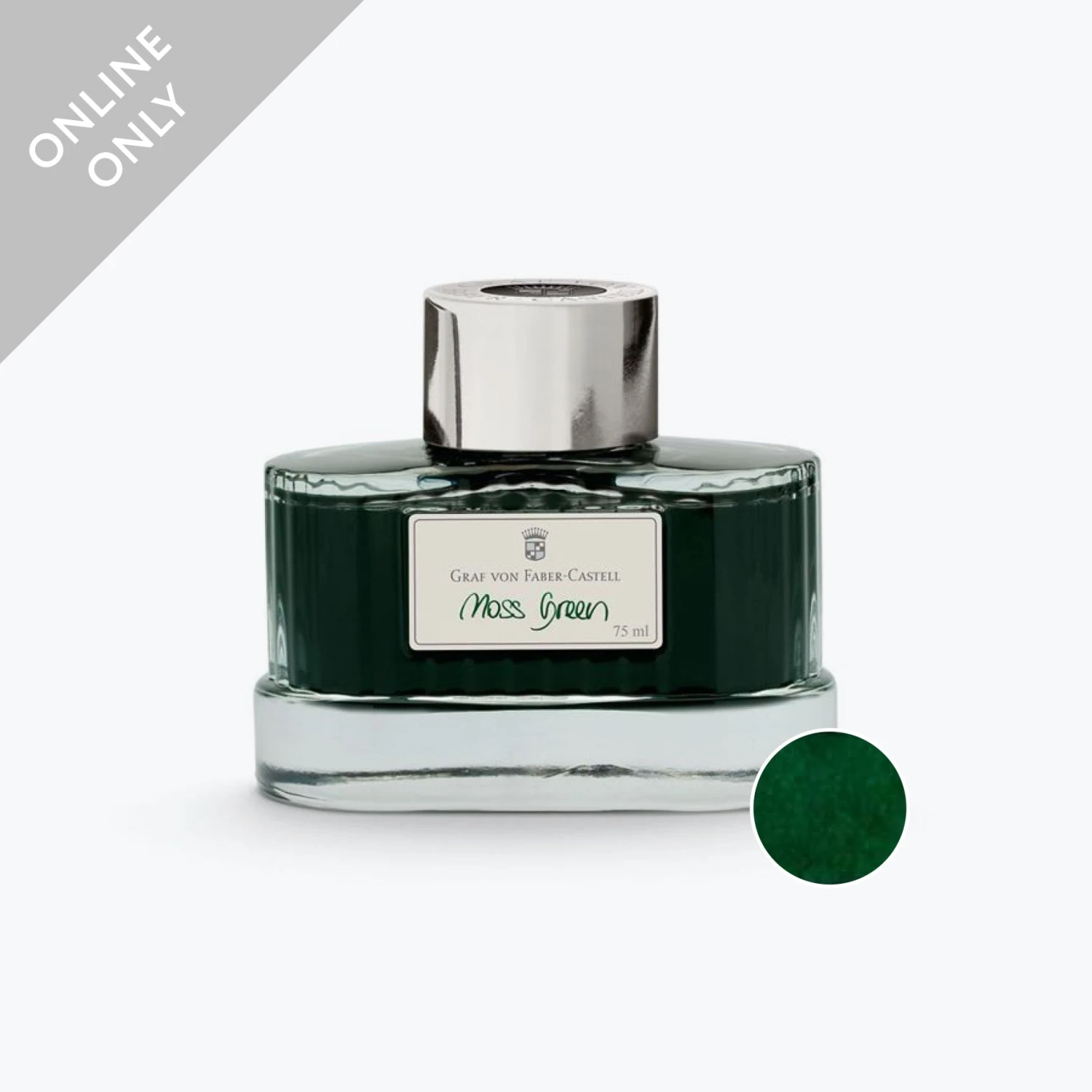 Graf Von Faber-Castell - Fountain Pen Ink - Moss Green Fountain Pen Inks 3 Graf Von Faber-Castell - Fountain Pen Ink - Moss Green Fountain Pen Inks
