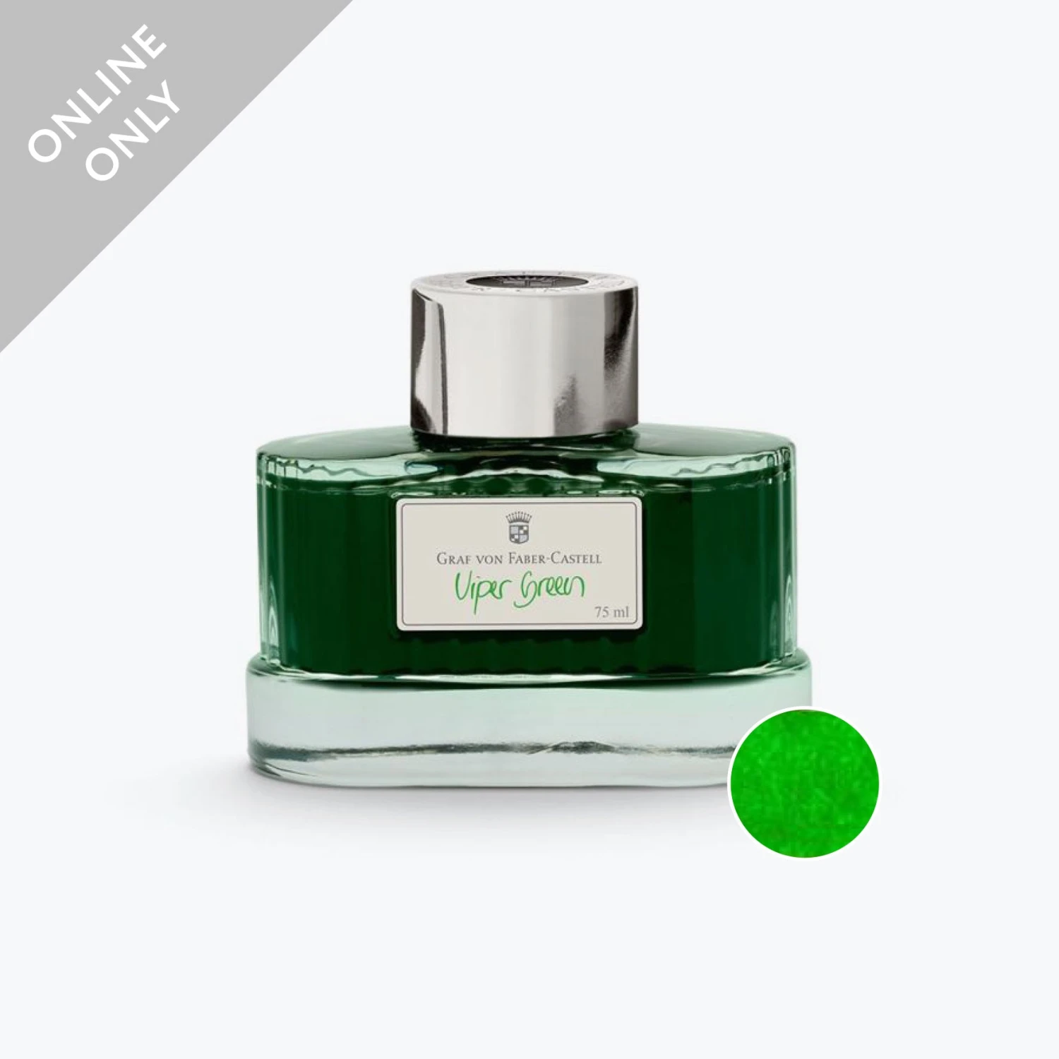 Fountain Pen Inks Graf Von Faber-Castell - Fountain Pen Ink - Viper Green 3 Fountain Pen Inks Graf Von Faber-Castell - Fountain Pen Ink - Viper Green
