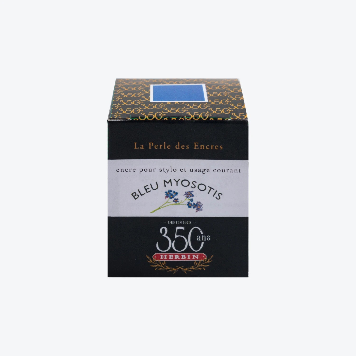 Herbin - Fountain Pen Ink - 30ml - Bleu Myosotis 4 Herbin - Fountain Pen Ink - 30ml - Bleu Myosotis