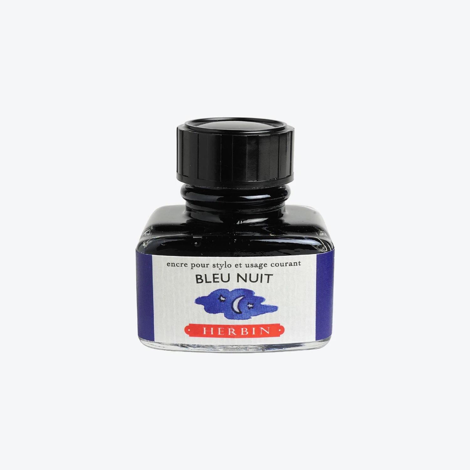 Herbin - Fountain Pen Ink - 30ml - Bleu Nuit Fountain Pen Inks 3 Herbin - Fountain Pen Ink - 30ml - Bleu Nuit Fountain Pen Inks