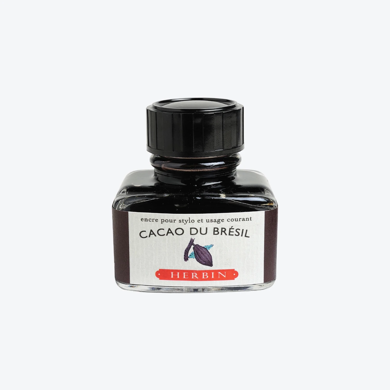 Herbin - Fountain Pen Ink - 30ml - Cacao Du Brésil Fountain Pen Inks 3 Herbin - Fountain Pen Ink - 30ml - Cacao Du Brésil Fountain Pen Inks