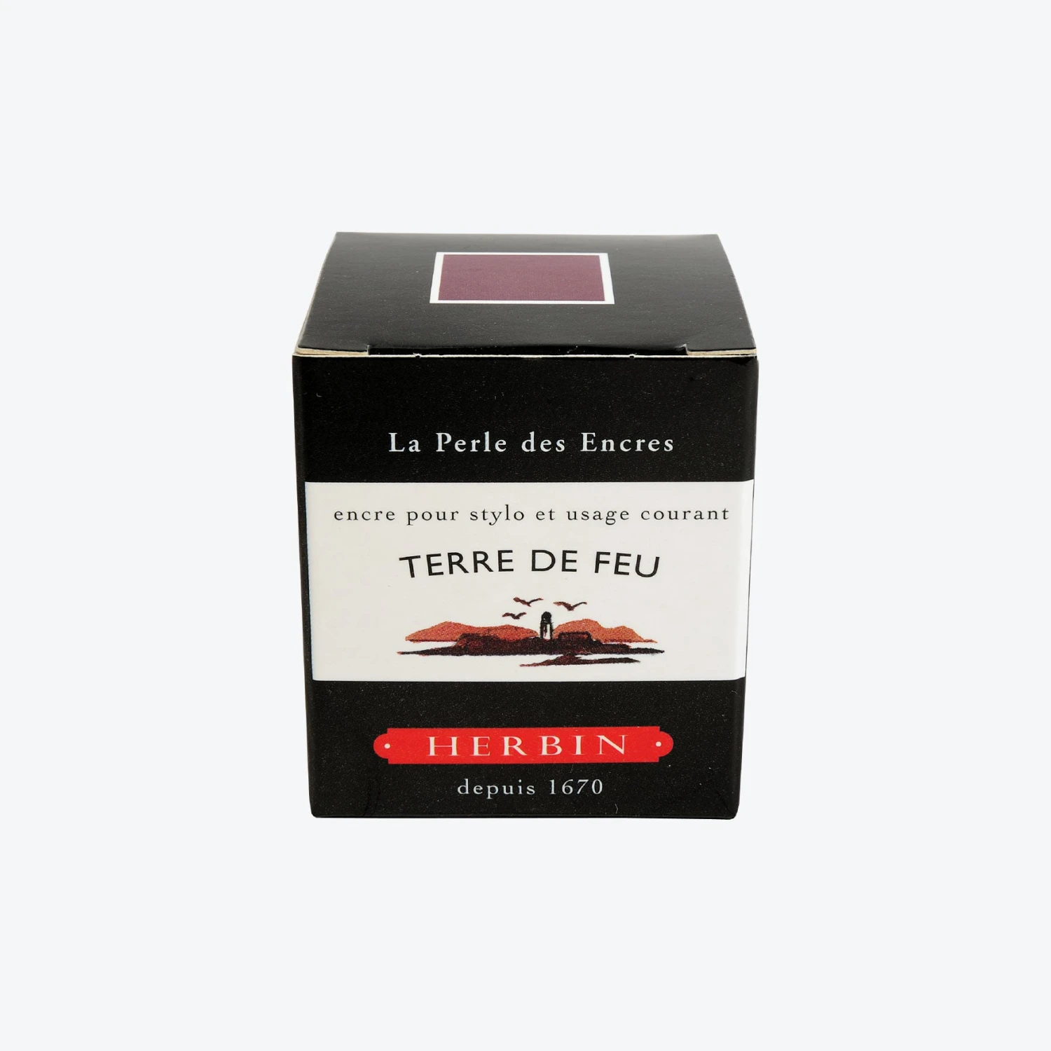 Herbin - Fountain Pen Ink - 30ml - Terre De Feu 4 Herbin - Fountain Pen Ink - 30ml - Terre De Feu