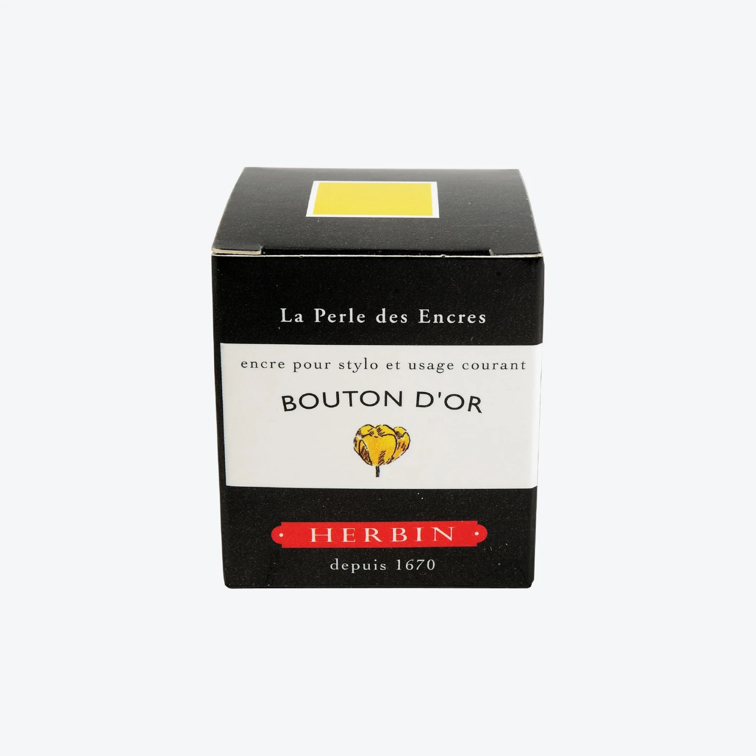 Herbin - Fountain Pen Ink - 30ml - Bouton D'Or Fountain Pen Inks 4 Herbin - Fountain Pen Ink - 30ml - Bouton D'Or Fountain Pen Inks