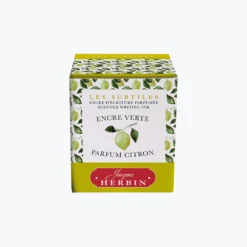 Herbin - Fountain Pen Ink - Scented - 30ml - Verte (Parfum Citron) New Arrivals