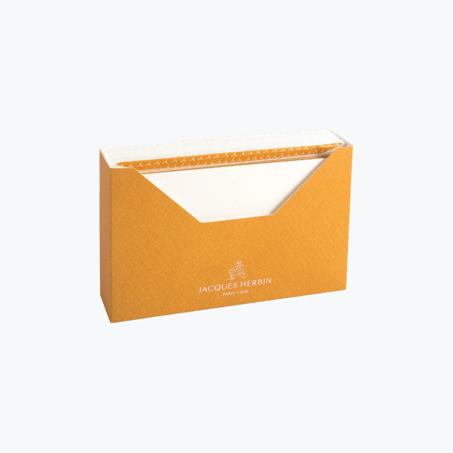 J. Herbin - Card Set - Correspondence - Mini - Amber 4 J. Herbin - Card Set - Correspondence - Mini - Amber