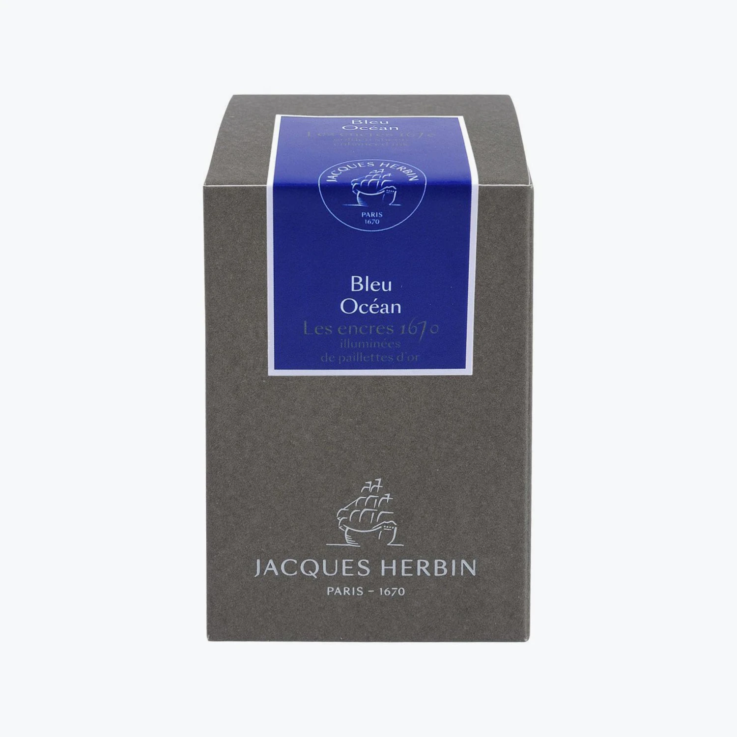 J. Herbin - Fountain Pen Ink - 1670 - Bleu Océan (Blue Ocean) Fountain Pen Inks 4 J. Herbin - Fountain Pen Ink - 1670 - Bleu Océan (Blue Ocean) Fountain Pen Inks