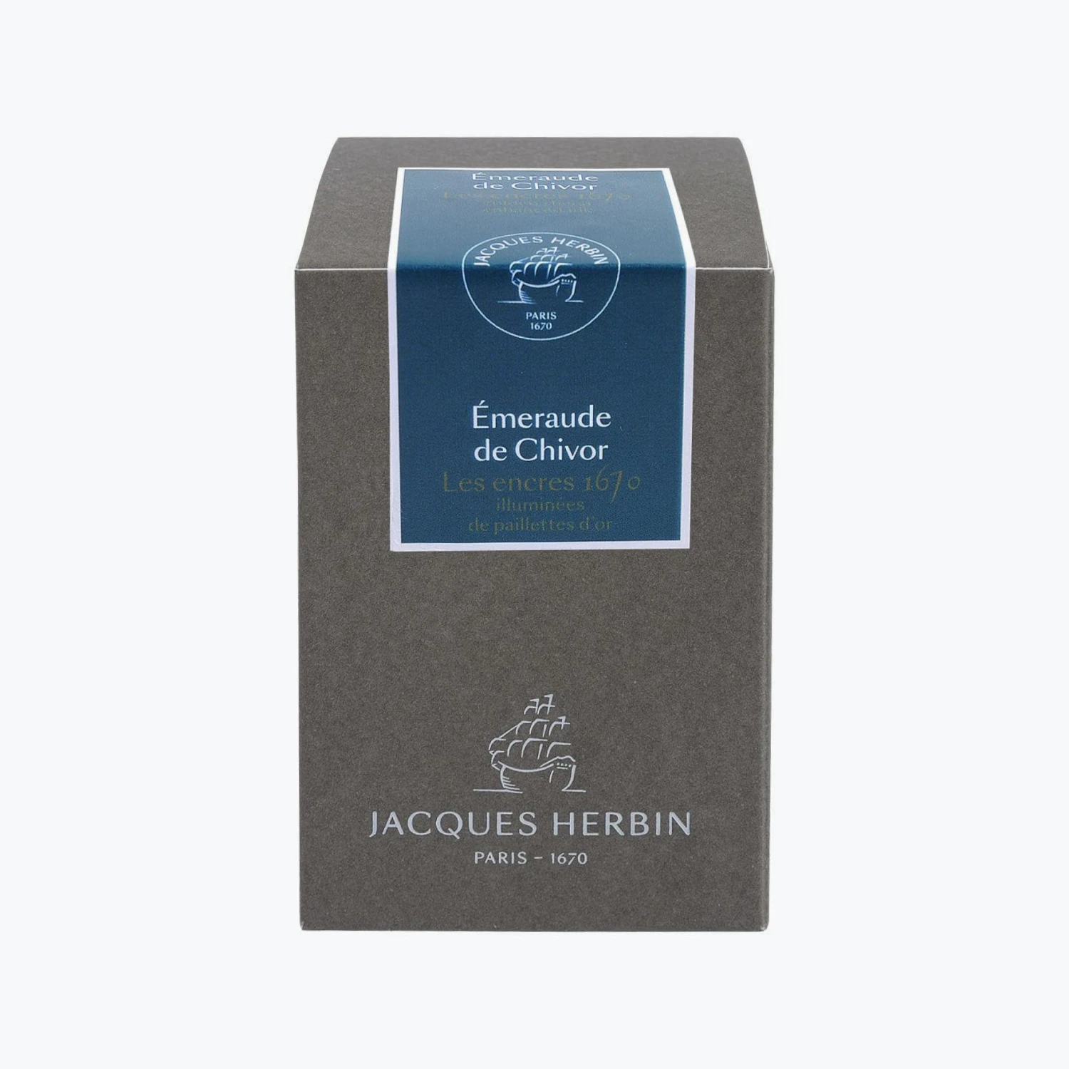 J. Herbin - Fountain Pen Ink - 1670 - Émeraude De Chivor (Emerald Of Chivor) 4 J. Herbin - Fountain Pen Ink - 1670 - Émeraude De Chivor (Emerald Of Chivor)