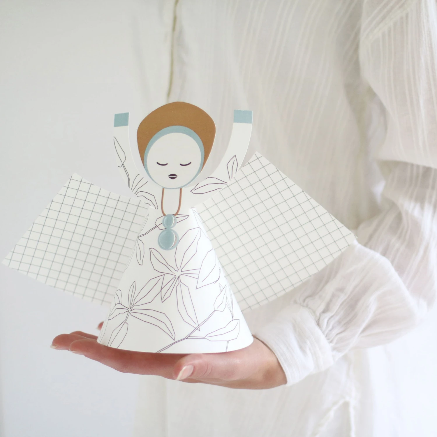 Jurianne Matter - Ornament - Angel - Large - Leaves Gifts Under $50 5 Jurianne Matter - Ornament - Angel - Large - Leaves Gifts Under $50