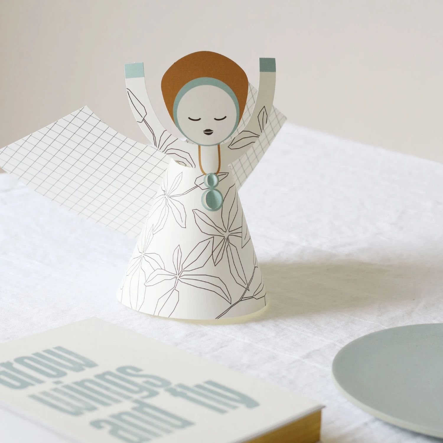 Jurianne Matter - Ornament - Angel - Large - Leaves Gifts Under $50 6 Jurianne Matter - Ornament - Angel - Large - Leaves Gifts Under $50