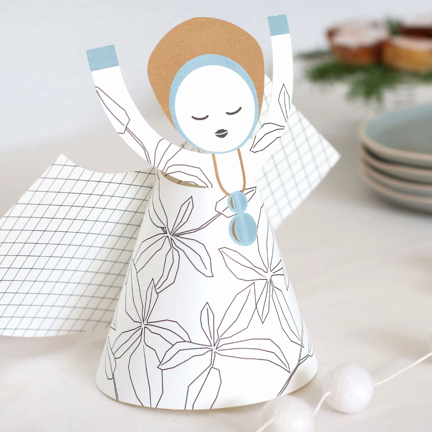 Jurianne Matter - Ornament - Angel - Large - Leaves Gifts Under $50 7 Jurianne Matter - Ornament - Angel - Large - Leaves Gifts Under $50