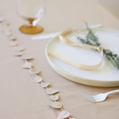 Jurianne Matter - Ornament - Twig Leaves - Blushing Beige