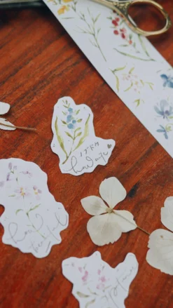 Meow Illustration - Washi Tape - Just Need To Wait