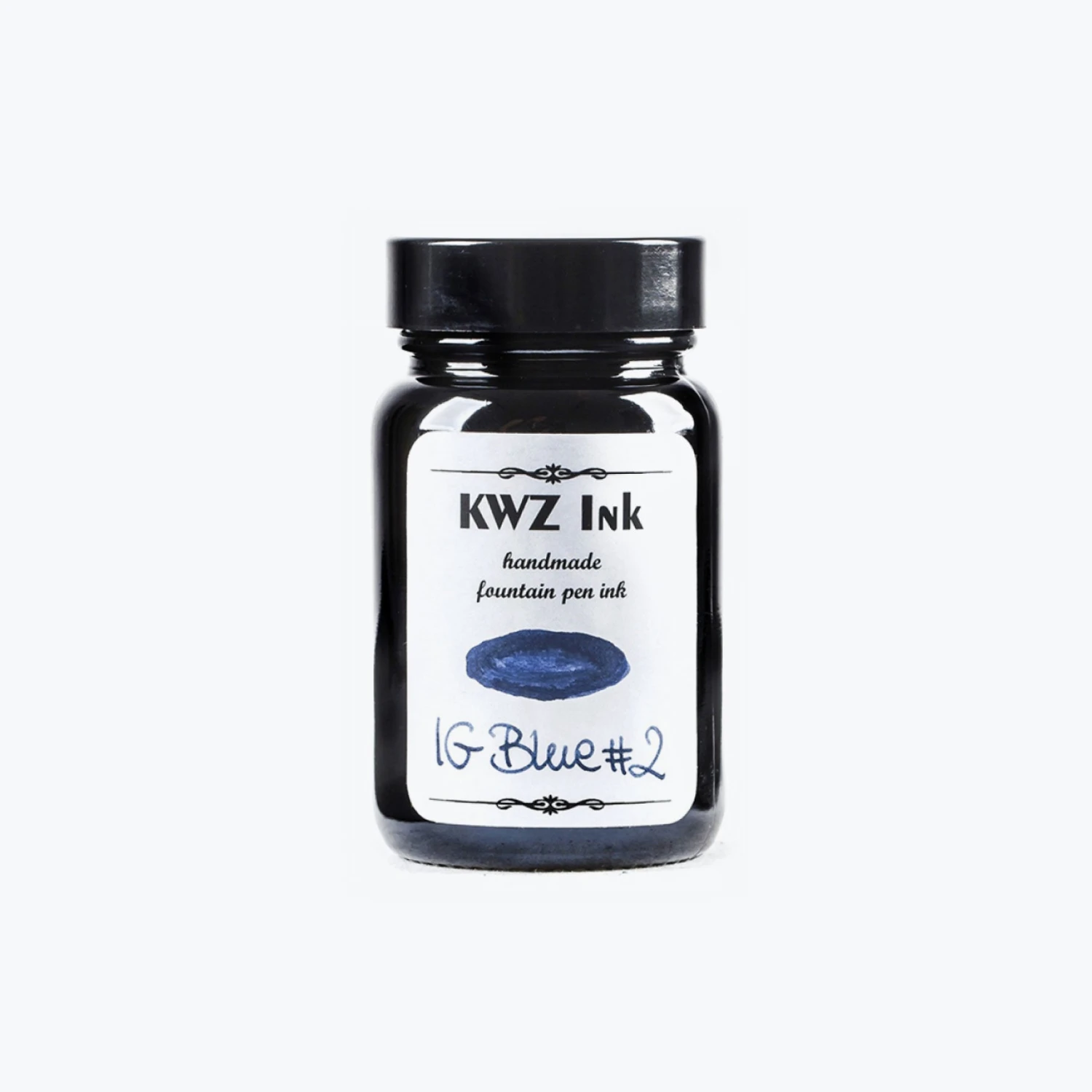 Fountain Pen Inks KWZ - Fountain Pen Ink - Iron Gall - IG Blue #2 3 Fountain Pen Inks KWZ - Fountain Pen Ink - Iron Gall - IG Blue #2