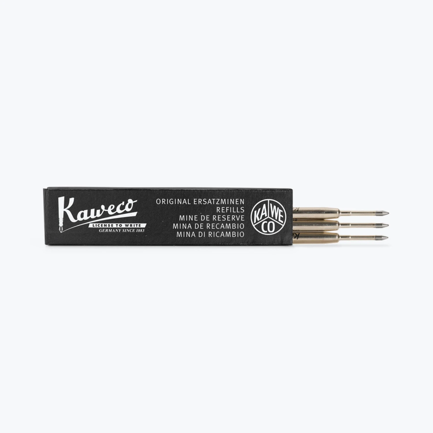 Kaweco - Ballpoint Refill G2 - Black 1.4 Mm (Pack Of 3) Ballpoint Refills 3 Kaweco - Ballpoint Refill G2 - Black 1.4 Mm (Pack Of 3) Ballpoint Refills
