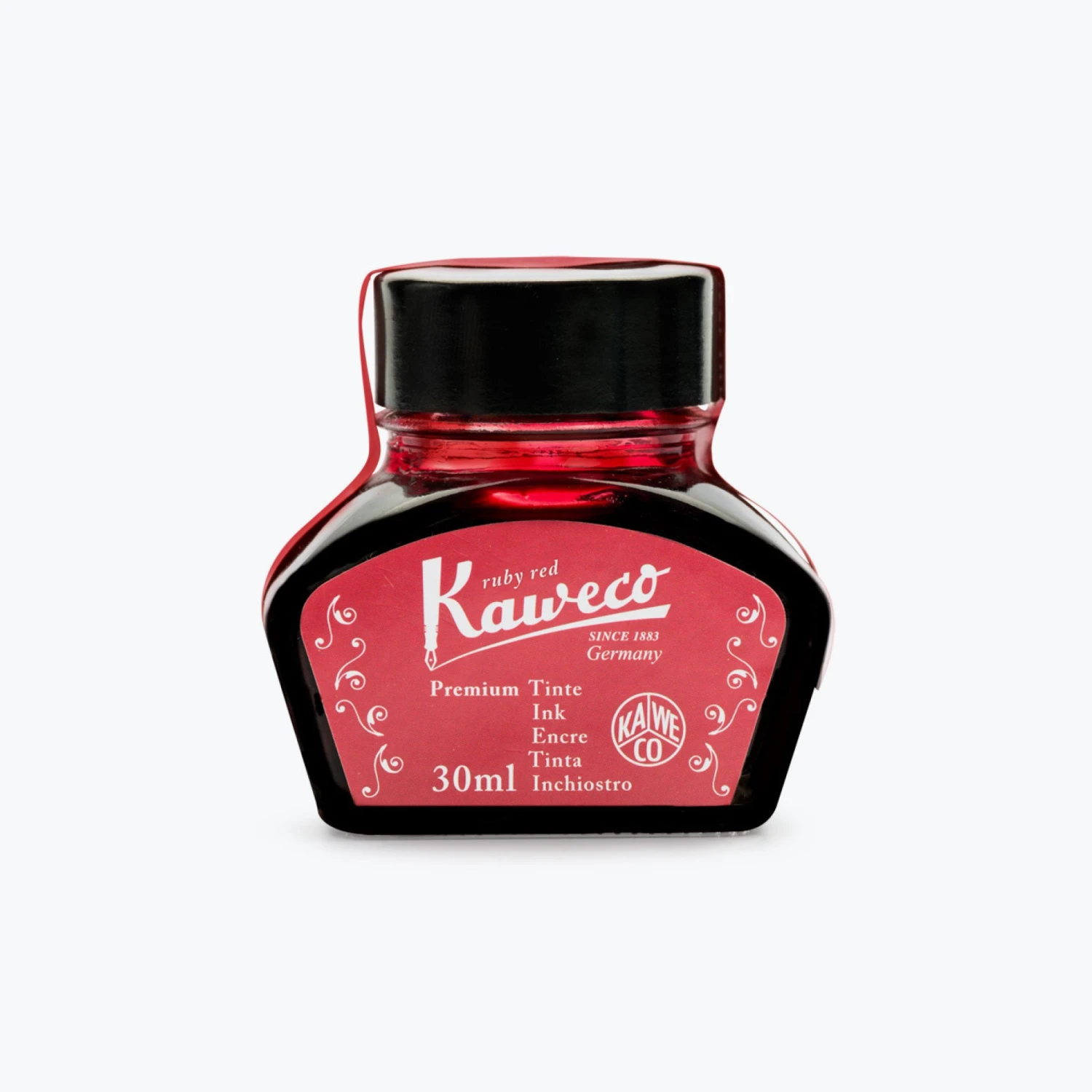 Kaweco - Fountain Pen Ink - Bottle - Ruby Red Fountain Pen Inks 3 Kaweco - Fountain Pen Ink - Bottle - Ruby Red Fountain Pen Inks
