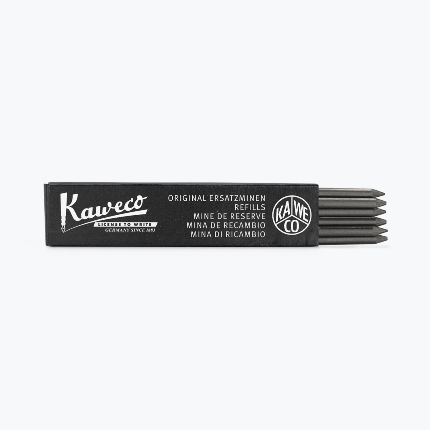 Mechanical Pencil Refills Kaweco - Graphite Leads - Black 3.2 Mm 5B (Box Of 6) 3 Mechanical Pencil Refills Kaweco - Graphite Leads - Black 3.2 Mm 5B (Box Of 6)