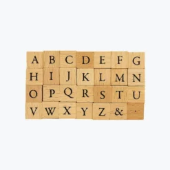 Kodomo No Kao - Stamps - Small - Serif Uppercase