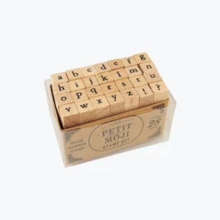New Arrivals Kodomo No Kao - Stamps - Small - Serif Lowercase