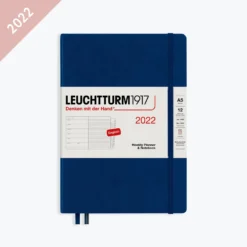 Leuchtturm 1917 Leuchtturm1917 - 2022 Diary - Weekly Notebook - A5 - Navy (Hard) Diaries