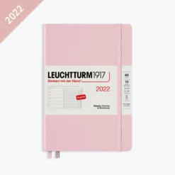 Leuchtturm 1917 Leuchtturm1917 - 2022 Diary - Weekly Notebook - A5 - Powder (Hard) Diaries