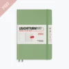 Leuchtturm 1917 Diaries Leuchtturm1917 - 2022 Diary - Weekly Notebook - A5 - Sage (Hard) 1 Leuchtturm 1917 Diaries Leuchtturm1917 - 2022 Diary - Weekly Notebook - A5 - Sage (Hard)