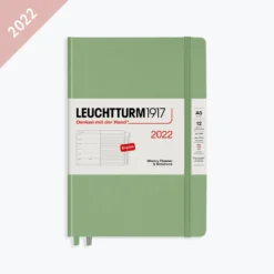 Leuchtturm 1917 Diaries Leuchtturm1917 - 2022 Diary - Weekly Notebook - A5 - Sage (Hard)