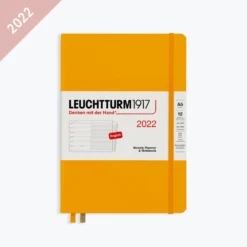 Leuchtturm 1917 Leuchtturm1917 - 2022 Diary - Weekly Notebook - A5 - Rising Sun (Hard)