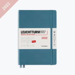 Leuchtturm 1917 Leuchtturm1917 - 2022 Diary - Daily Planner - A5 - Stone Blue