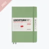 Leuchtturm 1917 Diaries Leuchtturm1917 - 2022 Diary - Daily Planner - A5 - Sage 1 Leuchtturm 1917 Diaries Leuchtturm1917 - 2022 Diary - Daily Planner - A5 - Sage