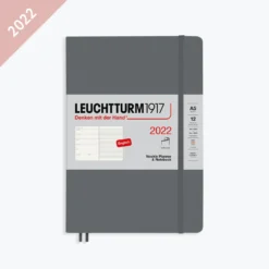 Leuchtturm 1917 Diaries Leuchtturm1917 - 2022 Diary - Weekly Notebook - A5 - Anthracite (Soft)
