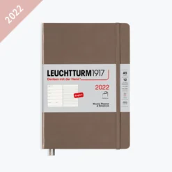 Leuchtturm 1917 Leuchtturm1917 - 2022 Diary - Weekly Notebook - A5 - Warm Earth (Soft) Diaries