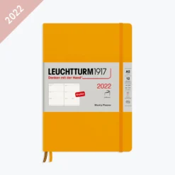 Leuchtturm 1917 Diaries Leuchtturm1917 - 2022 Diary - Weekly Planner - A5 - Rising Sun (Soft)