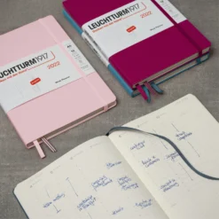 Leuchtturm 1917 Leuchtturm1917 - 2022 Diary - Week Planner - A6 - Black Diaries